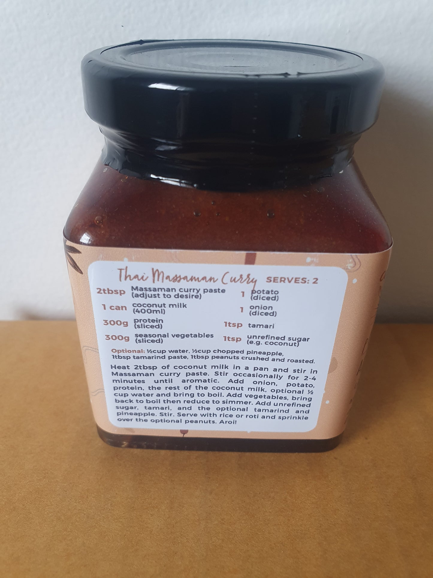 Massaman Curry Paste (No Garlic No Onion)